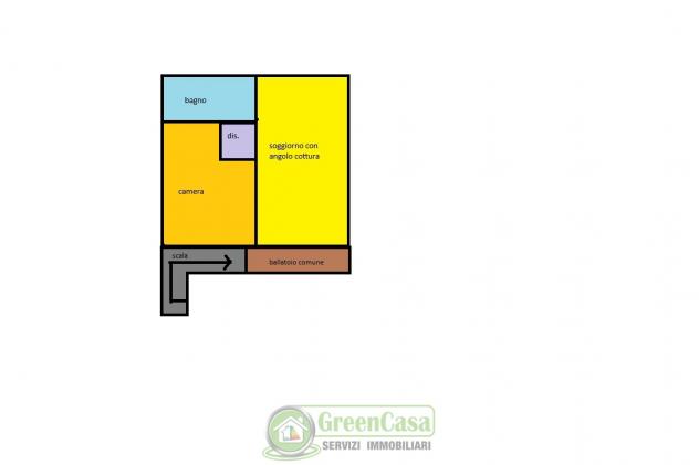 APPARTAMENTO di 2 vani e di 50 mq (CAVENAGO DI BRIANZA) rif. 2 LOCALI RISTRUTTURATO - Foto 17