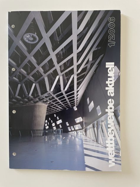 Wettbewerbe Aktuell 1/2006, gennaio 2006, rivista di architettura tedesca