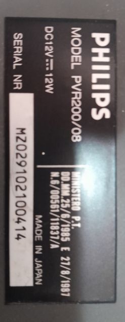 Videoregistratore lettore e registratore vhs portatile PHILIPS MOVING VIDEO PVR - Foto 9