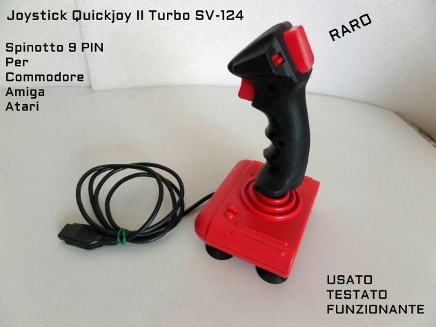 Joystick vintage Commodore, Amiga, (spinotto 9 PIN) - Foto 3