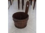 Vaso antico in legno