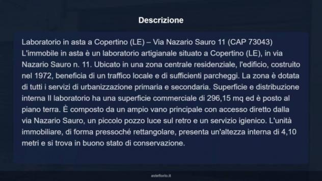 Immobile in asta di 296 m² in vendita a Copertino - Foto 7