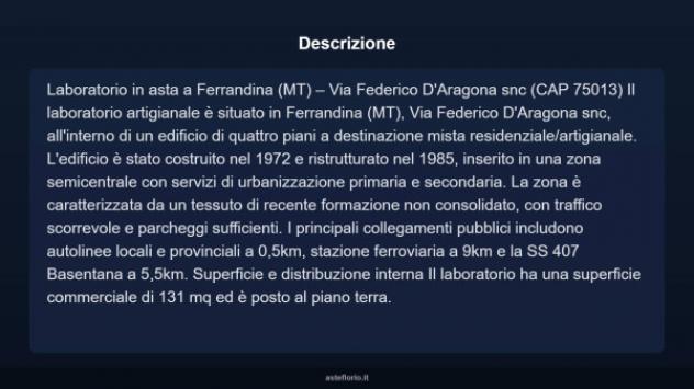 Immobile in asta di 129 m² in vendita a Ferrandina - Foto 4