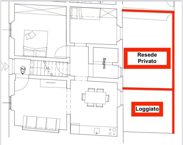 Appartamento in Affitto in zona OBERDAN con giardino - Foto 2