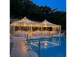 Noleggio pagode gazebo crystal trasparenti matrimoni 6x6m 5x5m Lago di Garda