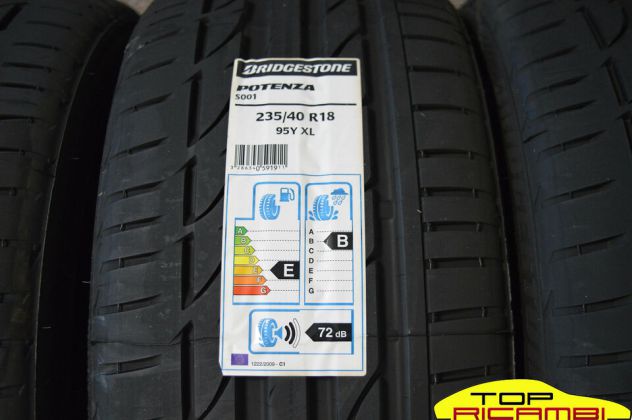 Top ricambi gomme bridgestone 235 40 18 per audi - Foto 3