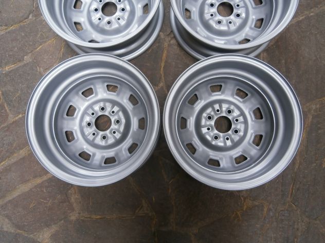 CERCHI RUOTA FIAT RITMO ABARTH 105 TC SUPER LANCIA BETA SPIDER COUPE' 5,5X14 - Foto 5