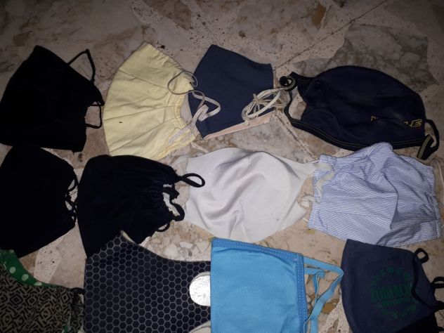 Collezione 20 Mascherine lavabili e lavate post-Covid Uomo - Foto 6