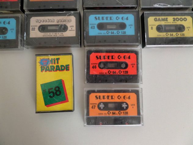 Cassette Commodore da edicola varie super C64 e 128,Special games, ecc - Foto 4
