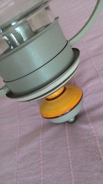 Lampadaio in ferro e ceramica - Foto 2