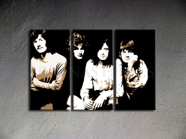 Quadro dei Led Zeppelin dipinto a mano - Foto 2