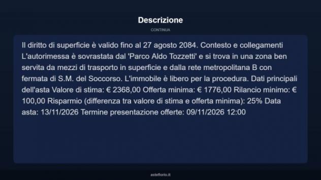 Immobile in asta di 11 m² in vendita a Roma - Foto 6