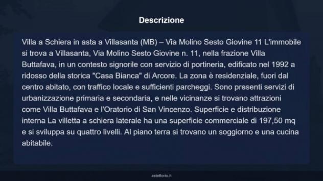Immobile in asta di 197 m², box auto doppio in vendita a Villasanta - Foto 17