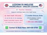 SI IMPARTISCONO LEZIONI DI MADRELINGUA INGLESE