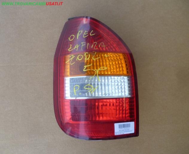FANALE POST.S. ROSSO/ARANCIO OPEL ZAFIRA (T98)  Parti elettriche  Fanaleria  Fanali  Fanale post. sx. OPEL - ZAFIRA A - 01-04-1999 - 01-07-2005
