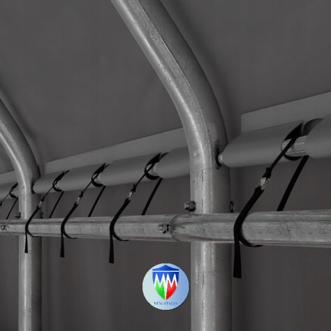 tunnel Tendoni tra Containers 10 x 6 x 6,2 mt. con testate da ambo i Timpani - Foto 3