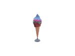 Insegna pubblicitaria per glateria: Cono gelato in vetroresina