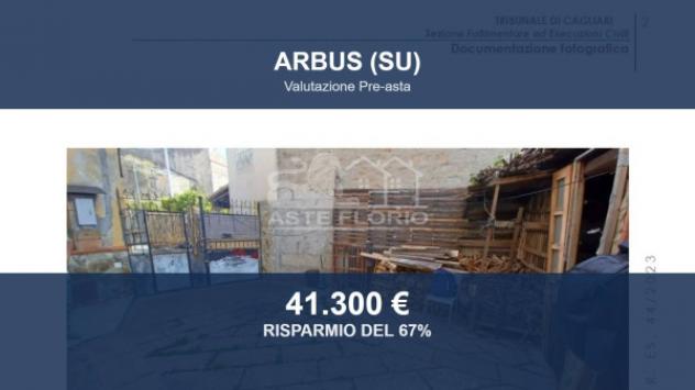 Immobile in asta di 239 m² con più di 5 locali in vendita a Arbus