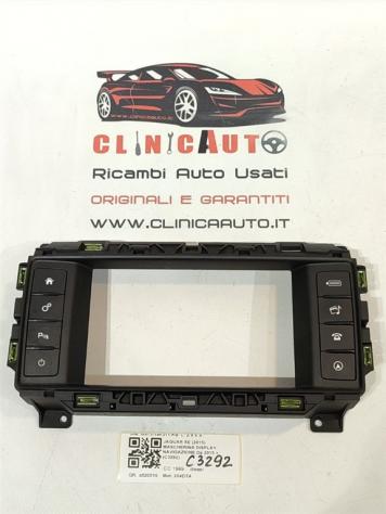 MASCHERINA CENTRALE CRUSCOTTO JAGUAR XE Serie (X760) GX73-19F211-KB 204DTA (15)