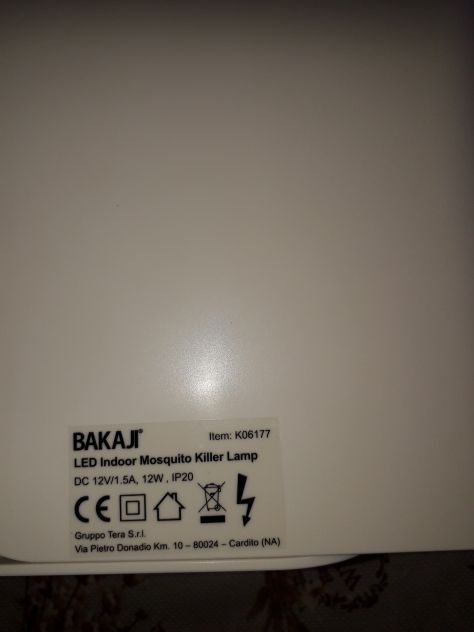 Vendo lampada per zanzare a corrente con led - Foto 9