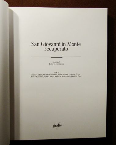 Bologna, San Giovanni in monte recuperato. Grafis, 1996 - Foto 2