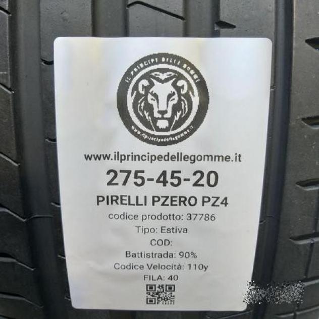 2 gomme 275 45 20 pirelli a37786 - Foto 2
