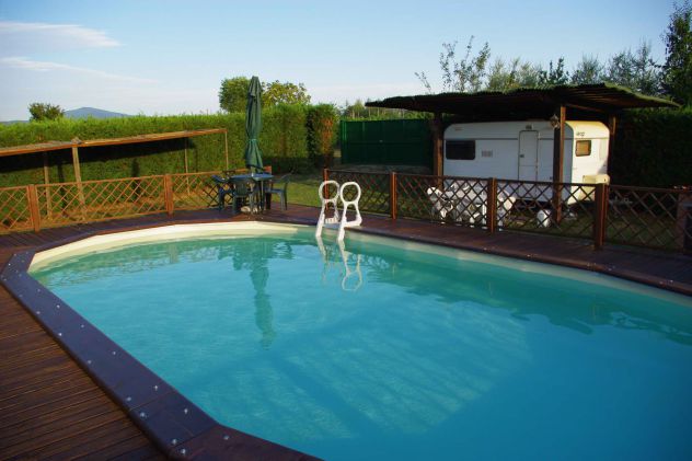 Vendo o affitto Terreno con piscina e roulotte - Foto 6