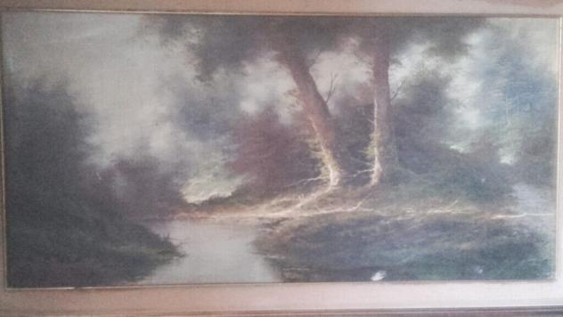 Olio su tela Franco Floriano Salani