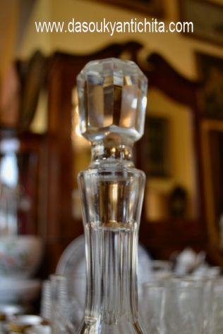 Servizio  bicchieri in cristallo vintage Webb Corbett anni 60 modello georgiano - Foto 2
