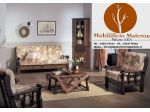 Mobili Rustici Country Soggiorno Taverna In Legno Divani Nuovi Non Usati