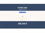 Immobile in asta di 200 m² con più di 5 locali e box auto in vendita a Fiesse