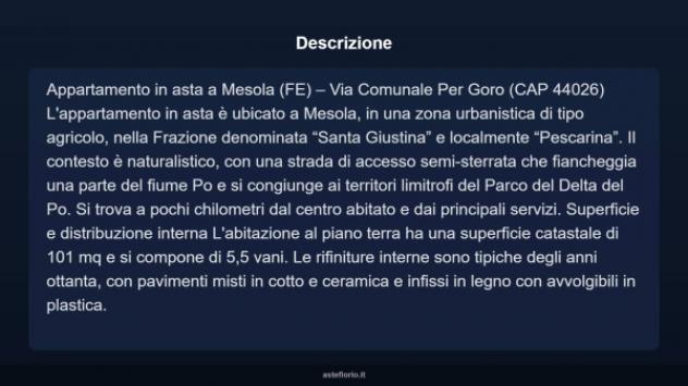 Immobile in asta di 101 m² in vendita a Mesola - Foto 5