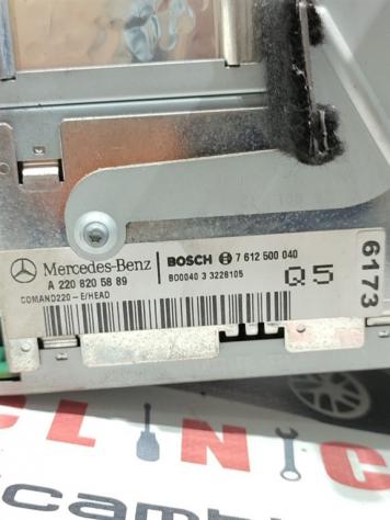 AUTORADIO MERCEDES Classe S W220 4° Serie A2208205889 628960 (9905) - Foto 4