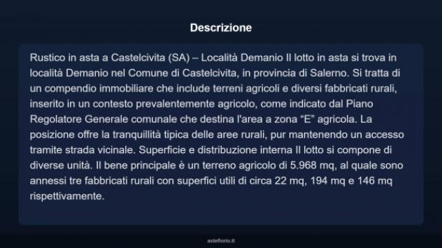 Immobile in asta di 134 m² in vendita a Castelcivita - Foto 3