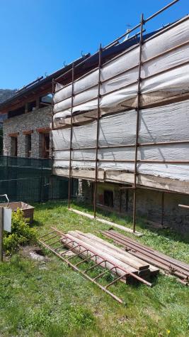 In baita in fase di ristrutturazione BILOCALE CON GIARDINO - Foto 9