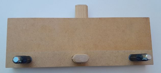 Campione esempio di montaggio giunzioni perni di ancoraggio Festool Domino - Foto 5