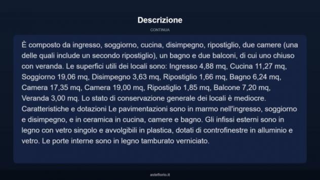 Immobile in asta di 95 m² con più di 5 locali in vendita a Prato - Foto 16