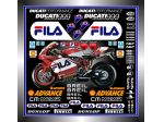 Adesivi fila moto ducati 999 testastretta del 2004 kit completo