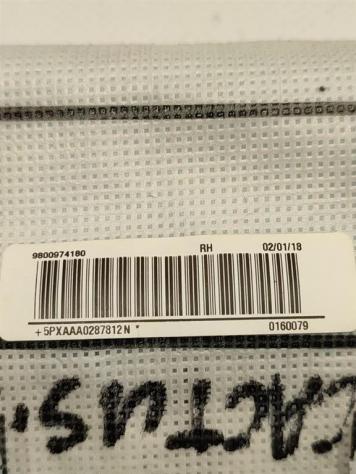AIRBAG SEDILE DESTRO CITROEN C4 Cactus 9800974180 BH02 (1418) - Foto 3