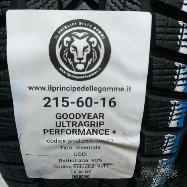 2 gomme 215 60 16 goodyear a38557 - Foto 2
