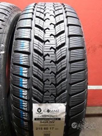 2 gomme 215 60 17 sava inv a4251 - Foto 3