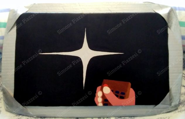 Quadro di Simone Piazzesi - FA' LA COSA GIUSTA (2021) - Foto 2