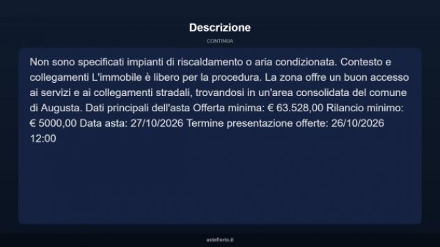 Immobile in asta di 126 m² in vendita a Augusta - Foto 4