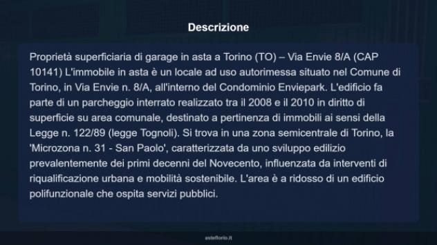Immobile in asta di 19 m² in vendita a Torino - Foto 7