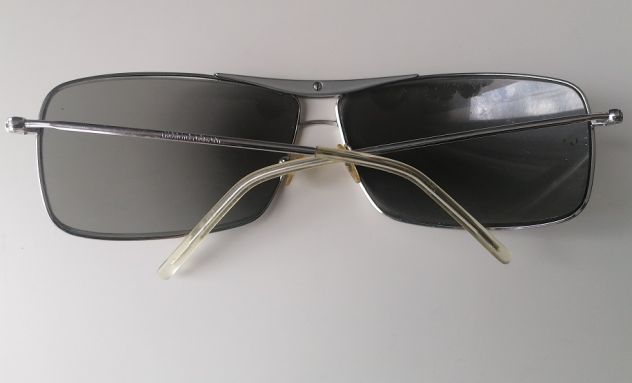 Giorgio Armani occhiali da sole in metallo usati - Foto 3