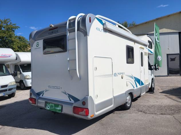 CAMPER RIMOR DUCATO MANSARDATO MATRIMONIALE GARAGE 6 POSTI GANCIO TRAINO GENERALI CAMPER - Foto 4