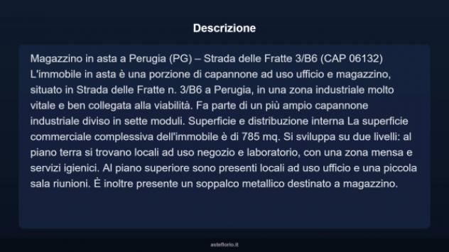 Immobile in asta di 785 m² in vendita a Perugia - Foto 3