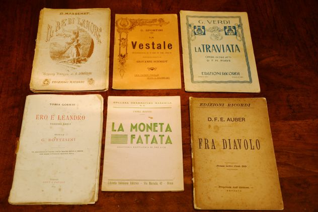 Lotto di 17 libretti d'opera - Foto 2