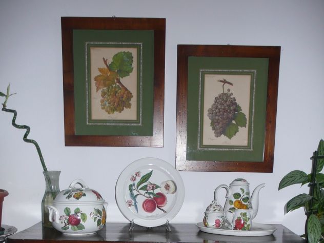 CASSETTIERA DISPENSA VECCHIA CUCINA CAMPAGNA NOCE 800 - Foto 6