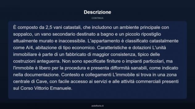 Immobile in asta di 54 m² in vendita a Cave - Foto 7